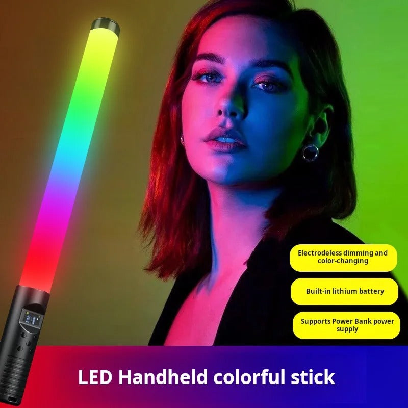 Portable RGB LED video Fill light stick -