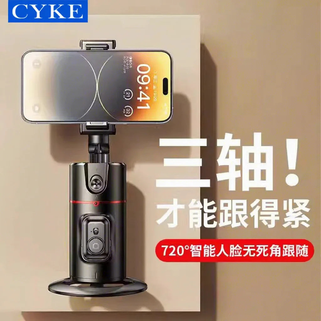 Apophis P02 AI Auto-Tracking Phone Gimbal - 360 Face Recognition Stabilizer