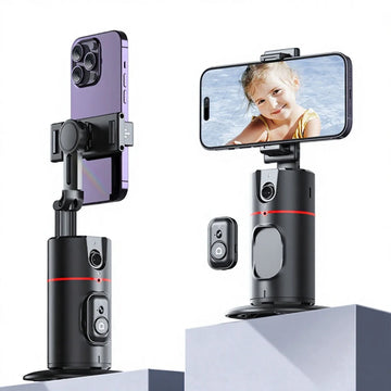 Apophis P02 AI Auto-Tracking Phone Gimbal - 360 Face Recognition Stabilizer