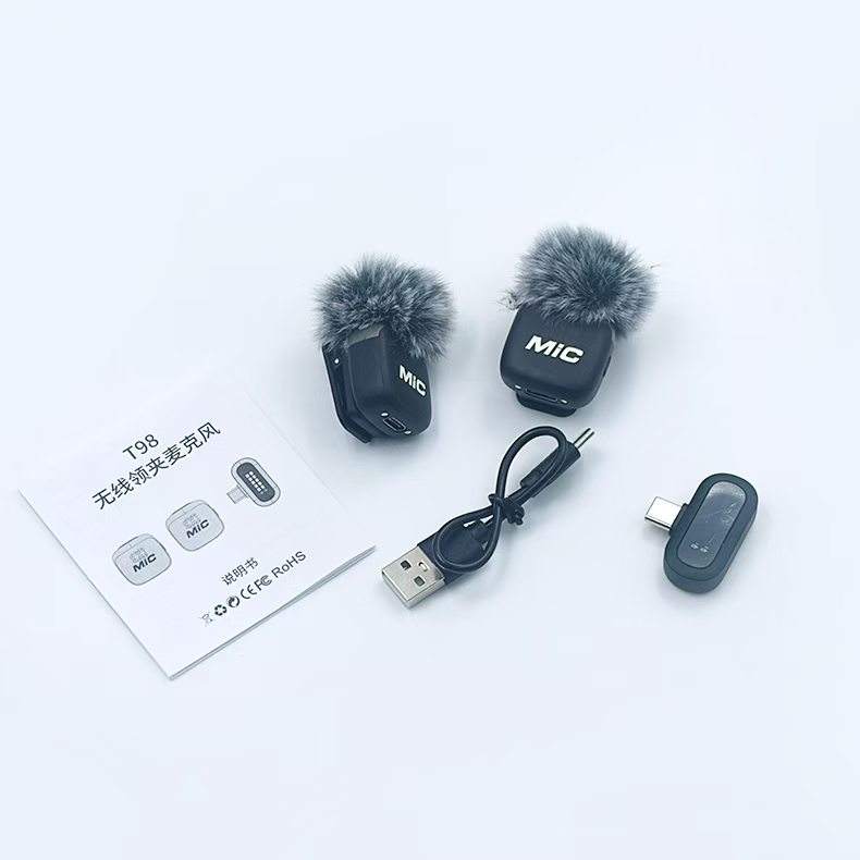 Apophis Pro Wireless Noise Cancelling Lavalier Microphone for Content Creators