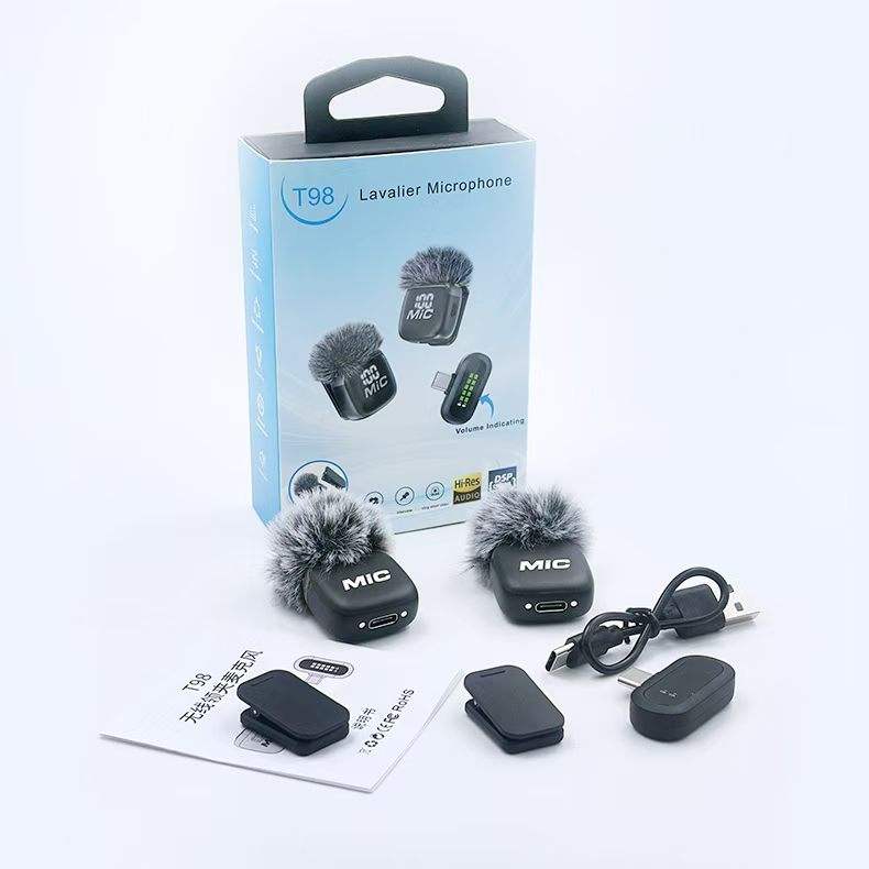 Apophis Pro Wireless Noise Cancelling Lavalier Microphone for Content Creators