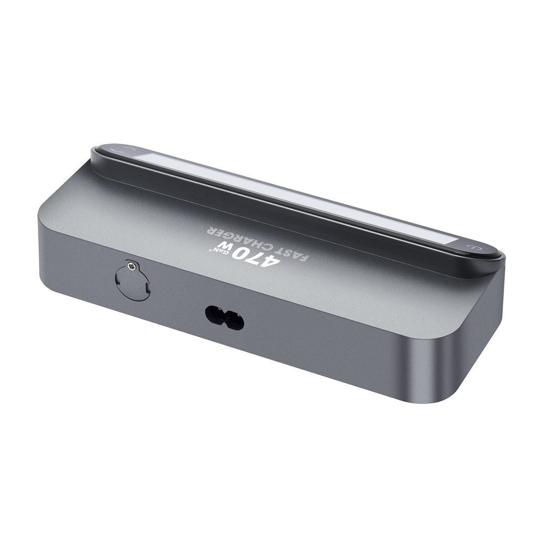 Apophis 470W Ultra-GaN Desktop Charging Station with Retractable Cables & LCD Display
