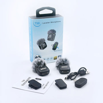 Apophis Pro Wireless Noise Cancelling Lavalier Microphone for Content Creators