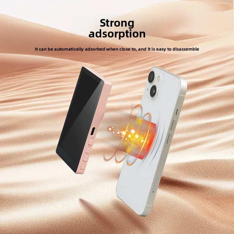 Portable Magnetic Mobile Phone Rear Selfie Screen