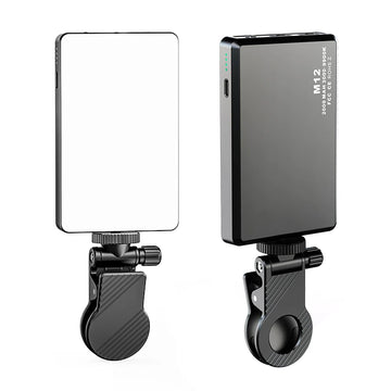 Mini Focus Selfie , Rechargeable Cell Phone Camera Fill Light 7 Modes