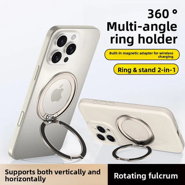 Magnetic Metal Phone Stand | 360° Rotation,Multi-Functional