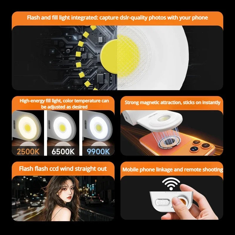 Apophis Magnetic Phone Fill Light