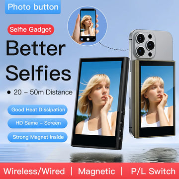 Aluminum Alloy Phone Selfie Screen Assistant