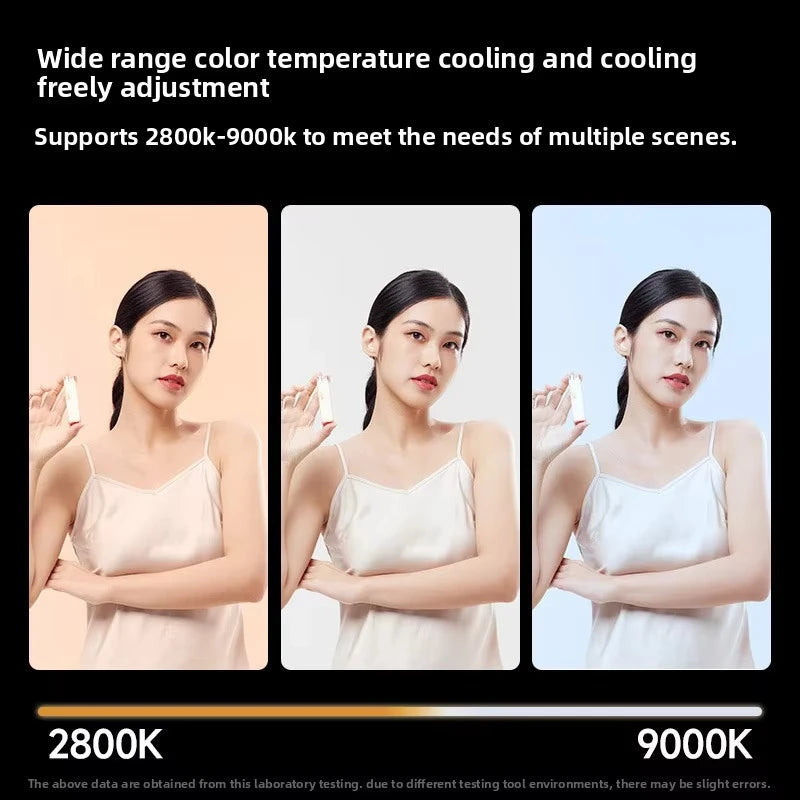 40W Mini Portable LED Fill Video Light with Built