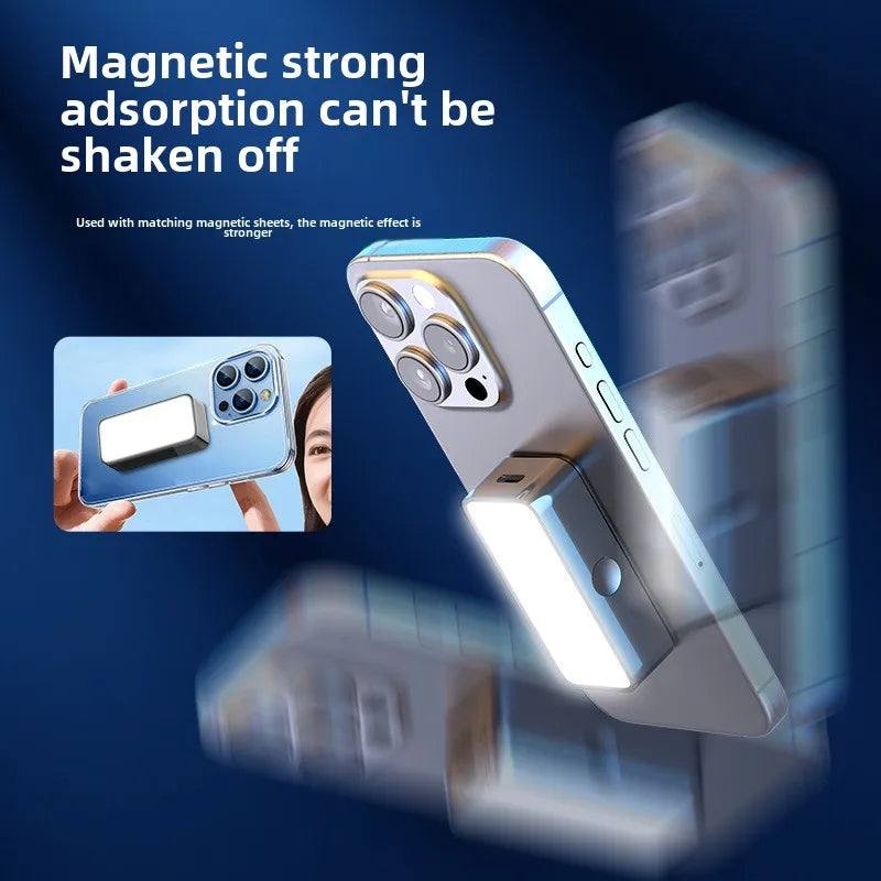 Portable Mini A8 Magnetic Led Fill Light Lamp Mobile