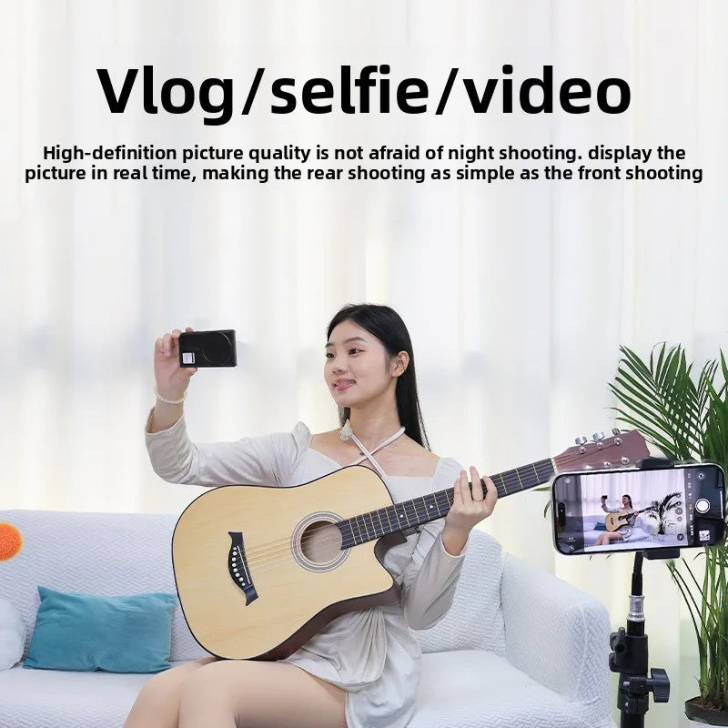 Portable Magnetic Mobile Phone Rear Selfie Screen