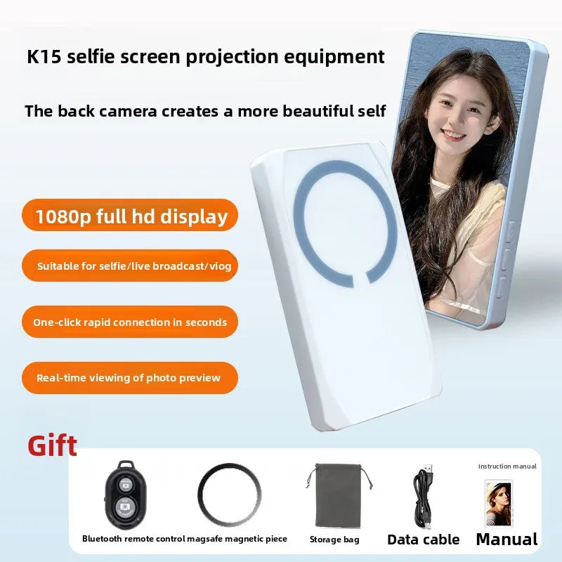 Portable Phone Selfie Screen Display Projector