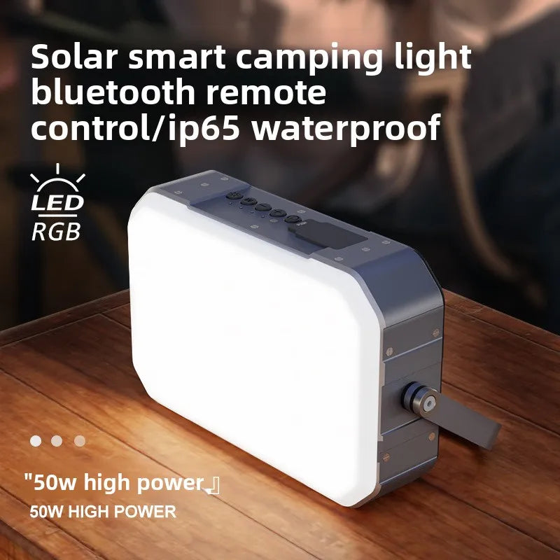 Solar Charging Outdoor Camping Lights, Portable Camping Light