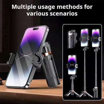 Ultra Compact Selfie Stick,Travel Portable Tripod