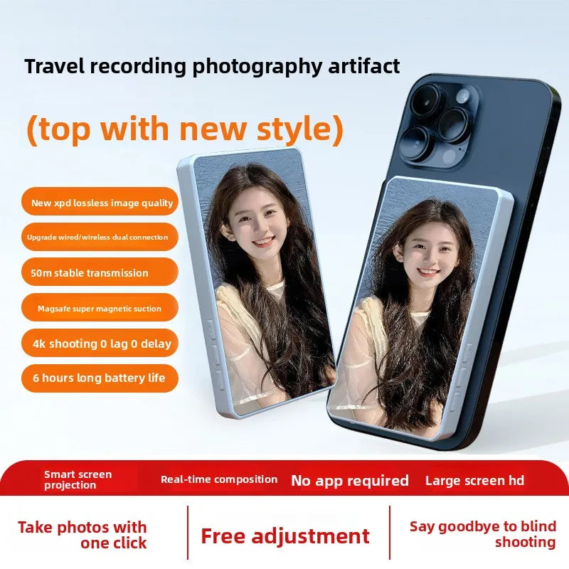 Portable Phone Selfie Screen Display Projector